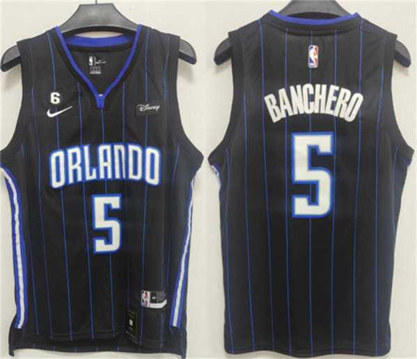 Men's Orlando Magic #5 Paolo Banchero Black With No.6 Patch Icon Edition Stitched Swingman Jersey,We sell and wholesale Men's Orlando Magic #5 Paolo Banchero Black With No.6 Patch Icon Edition Stitched Swingman Jersey on line form chian!